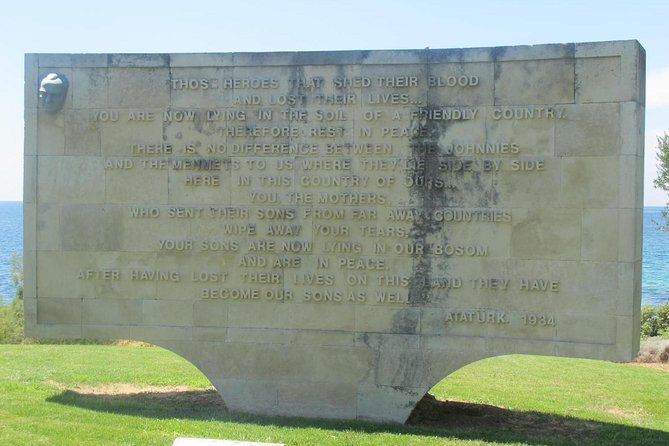 2-Day Gallipoli Tour from Istanbul - Small Group - Gallipoli Peninsula Stops: ANZAC Cove and the Memorial Circuit