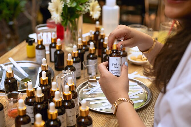 2 Hours Perfume Making Workshop in Istanbul - The Take-Home Part: Naming Your Scent, Labeling Your Bottle, and Using the Recipe Card
