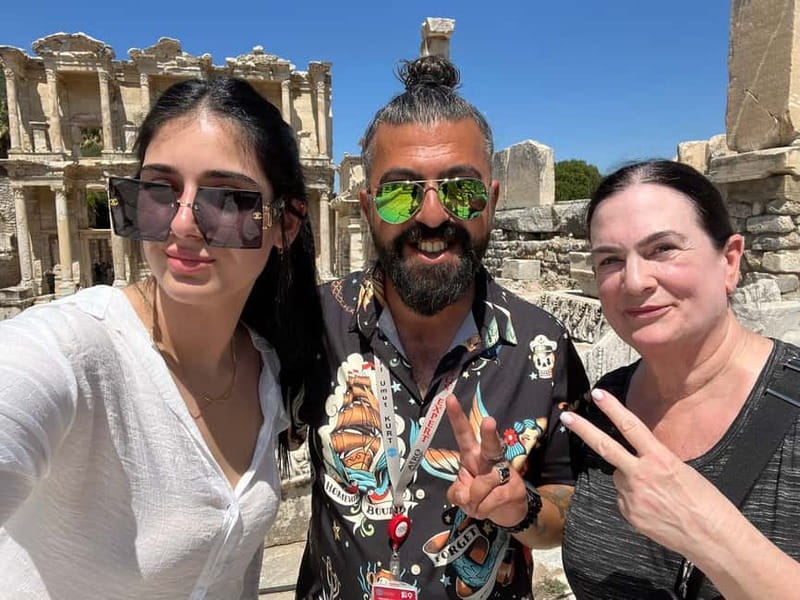 3-hour Ephesus and Terrace Houses Tour Kusadasi Cruiser Only - Getting picked up at Kuşadası Cruise Port, without the stress