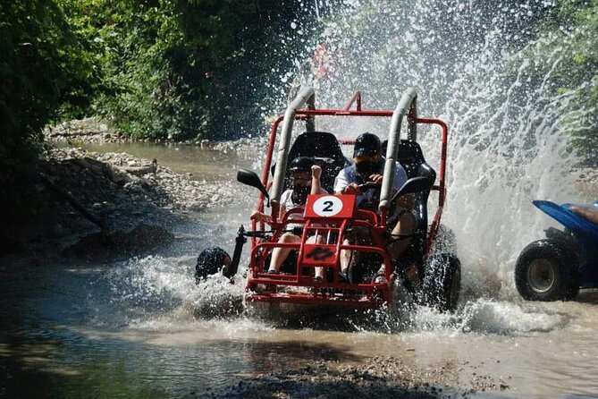 3 in 1 Rafting , Buggy Safari and Zipline Adventure - Buggy safari on 13 km canyon tracks: automatic, license-free, and sometimes slow