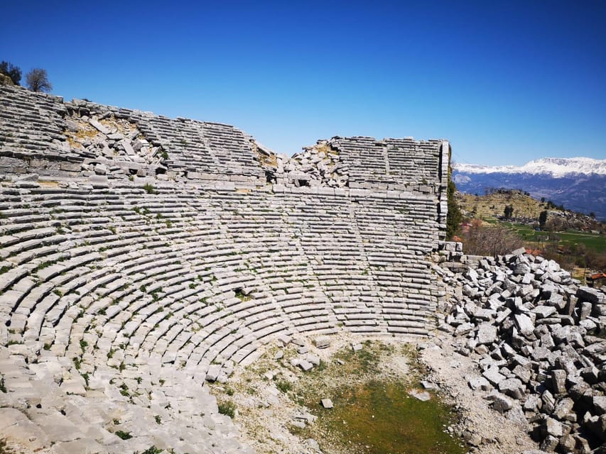 A Journey of Scenic Views, Culture and Entertainment - Selge Theater in the Taurus Mountains: Ancient Seating, Big Views