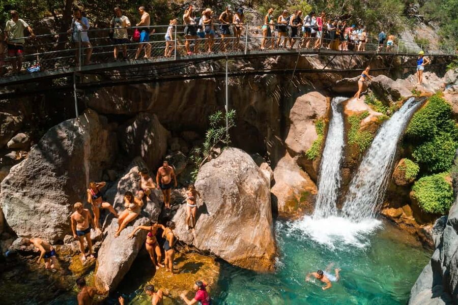 Alanya: 3-in-1 Sapadere Waterfalls, Dim Stream, & Cave Tour - Practical Tips for Swimsuit Time, Wet Shoes, and Photos