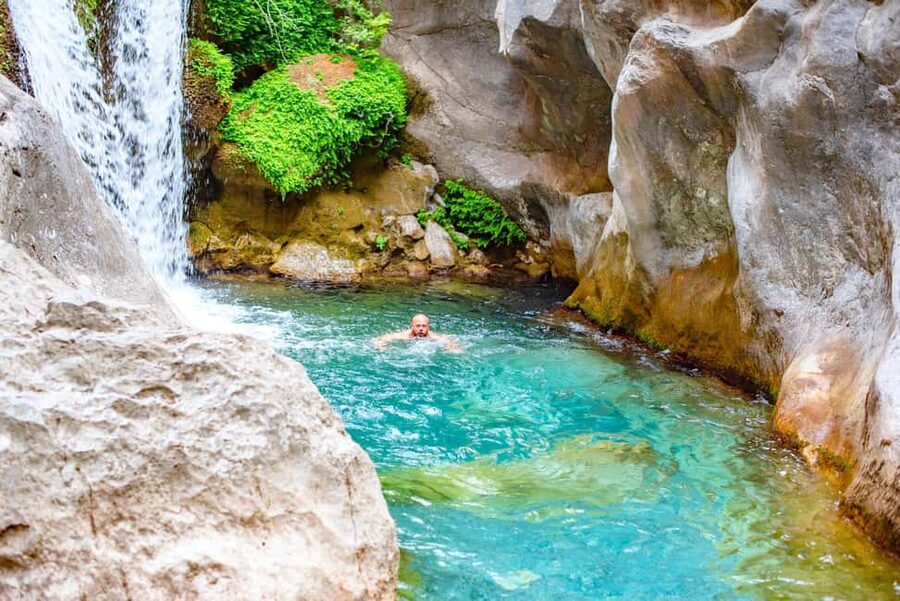 Alanya: 3-in-1 Sapadere Waterfalls, Dim Stream, & Cave Tour - Sapadere Canyon: Wooden Walkways, Cold Water, and Waterfall Views