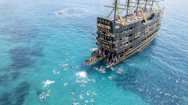 Alanya: All Inclusive Luxury Boat Trip & Free Time in Alanya - Ulaş Beach Swim Stop: Your First Real Water Time
