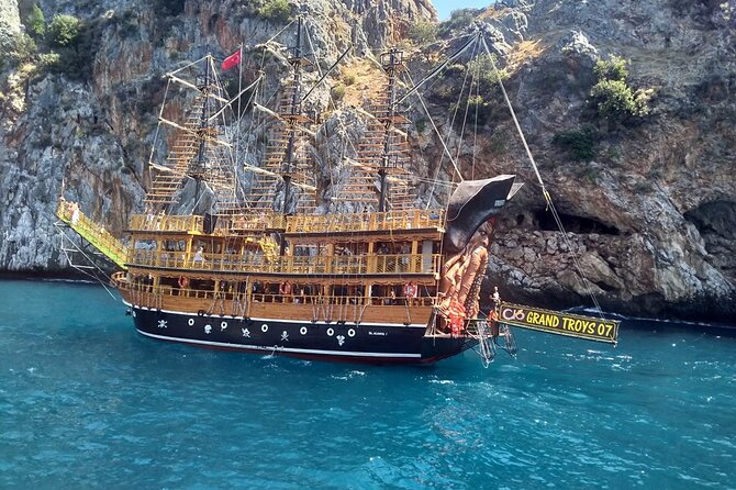 Alanya All Inclusive Pirate Boat Trip With Hotel Transfer - Key highlights at a glance