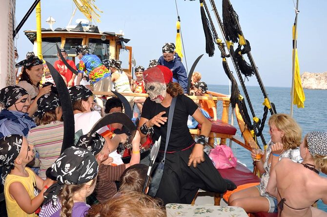 Alanya All Inclusive Pirate Boat Trip With Hotel Transfer - The pirate boat vibe: entertainment, music, and onboard characters