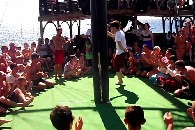 Alanya All Inclusive Pirate Boat Trip With Hotel Transfer - Stop 1: Alanya harbor departure, what to expect before you set sail