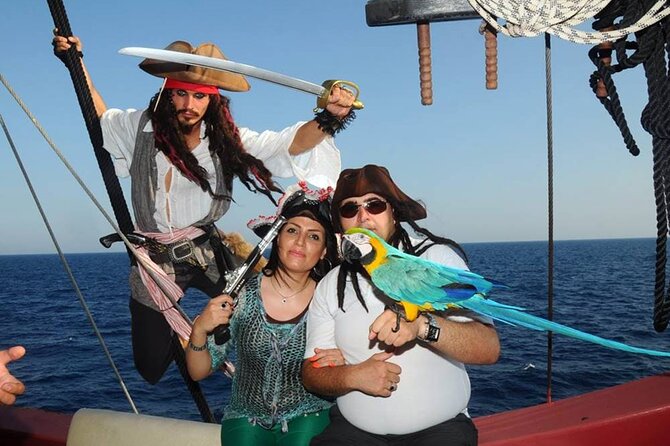 Alanya All Inclusive Pirate Boat Trip With Hotel Transfer - Lunch and soft drinks: filling enough, but manage expectations