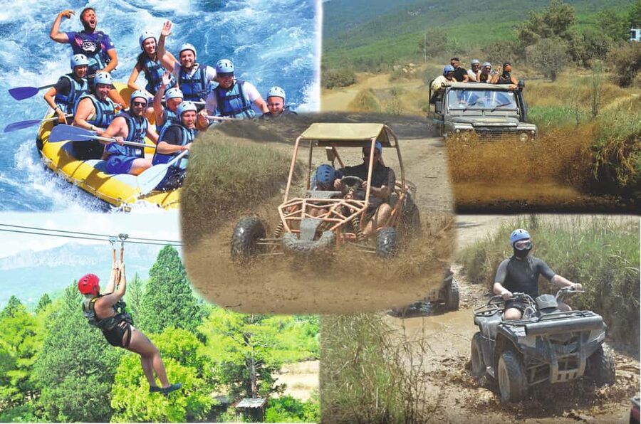 Alanya/Antalya: Buggy, Jeep, Rafting, & Zipline Tour + lunch - Key Highlights You Should Know