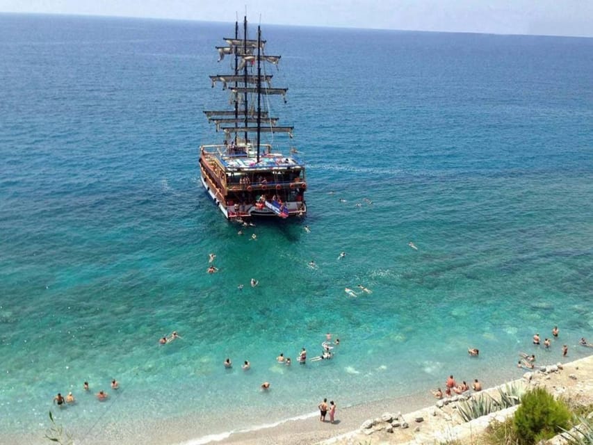 Alanya: Catamaran Boat Tour with Snorkeling with Lunch - Pirates, Lovers, and Phosphorus Caves: the star stops