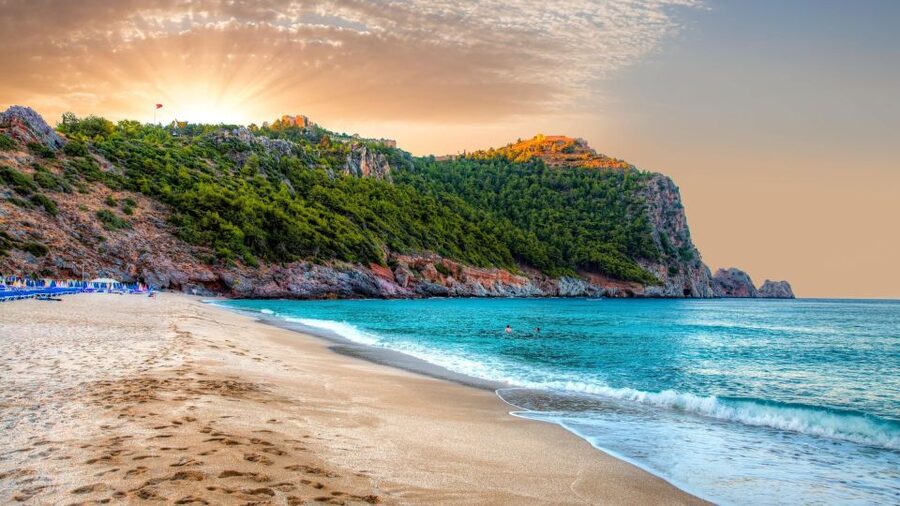 Alanya: Catamaran Boat Trip with Swim Stops and Sunbathing - Ulas Beach: A Slightly Quieter Change of Pace
