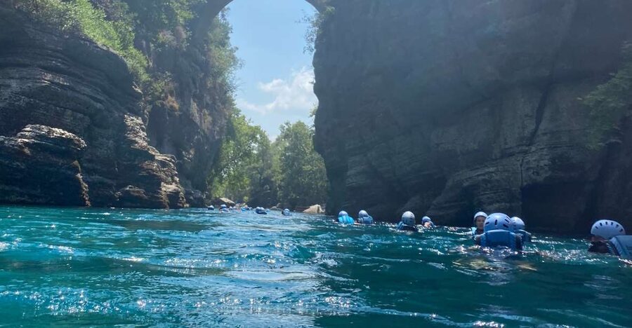 Alanya/City of Side: Canyoning, Rafting and Ziplining Tour - Canyoning in the Koprulu Canyon: jumps, swims, and a guide who sets the pace