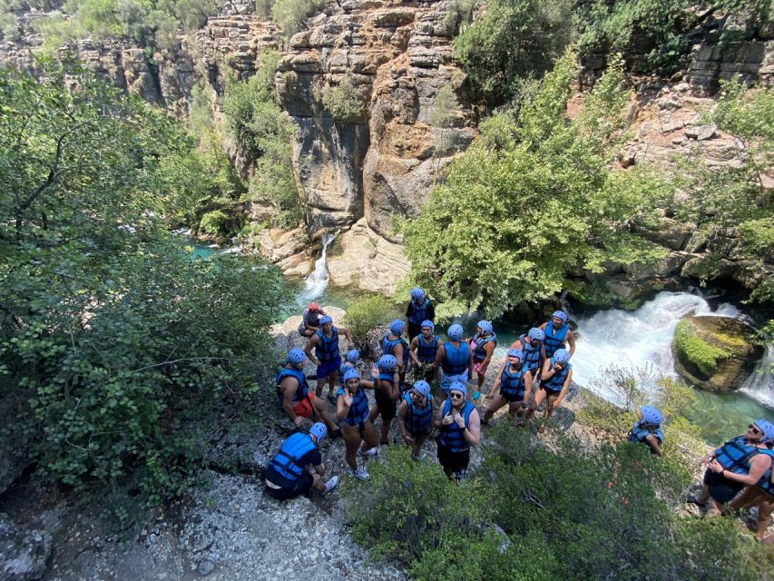 Alanya/City of Side: Canyoning, Rafting and Ziplining Tour - Zipline across Koprucay: a quick adrenaline stop
