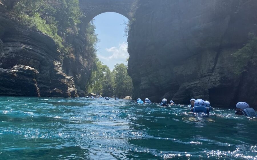 Alanya/City of Side: Canyoning, Rafting and Ziplining Tour - Rafting the Koprucay: how the route feels after the canyon