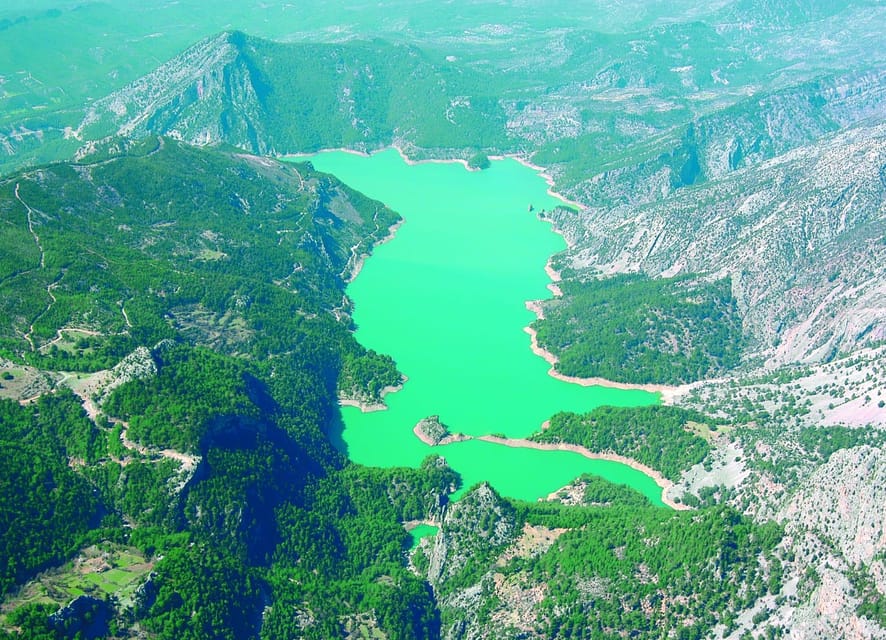 Alanya: Green Canyon Boat Trip with Lunch and Hotel Pickup - Boat cruise through the canyon, where the day actually happens