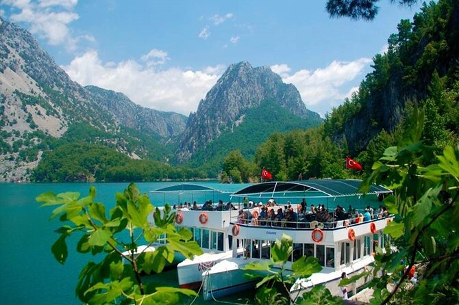 Alanya Green Canyon Boat Trip With Lunch & Unlimited Soft Drinks - Oymapınar Dam Lake Stop: An Easy Start With a Photo Window