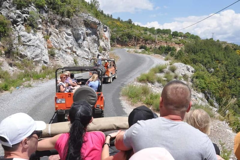 Alanya Jeep Safari: Dim Cave, River & Nature Adventure - Turkish village fruit break and market browsing