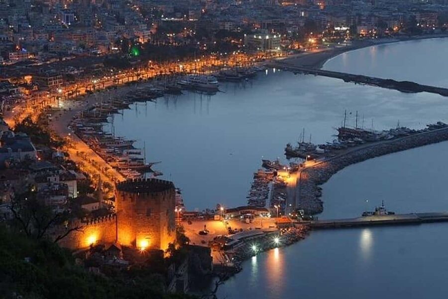 Alanya Night Tour: Castle, Cable Car & Cleopatra Beach - Cleopatra Beach swim break: bring beachwear, check your timing