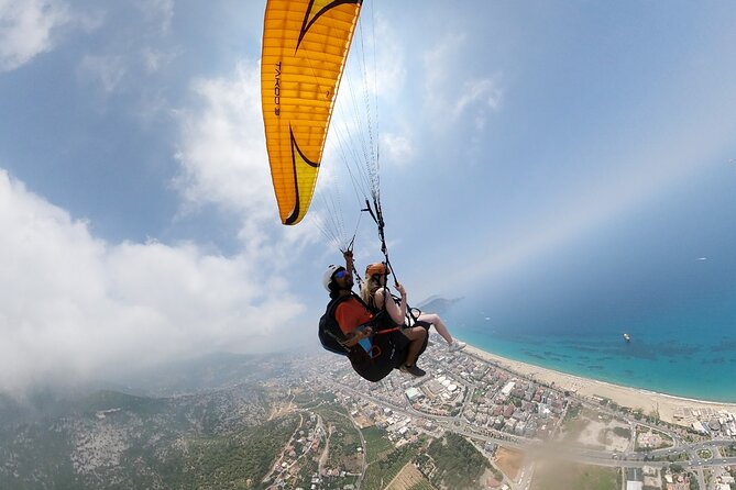 Alanya Paragliding With Experienced Pilot's - Takeoff at 700 meters, landing near the beach