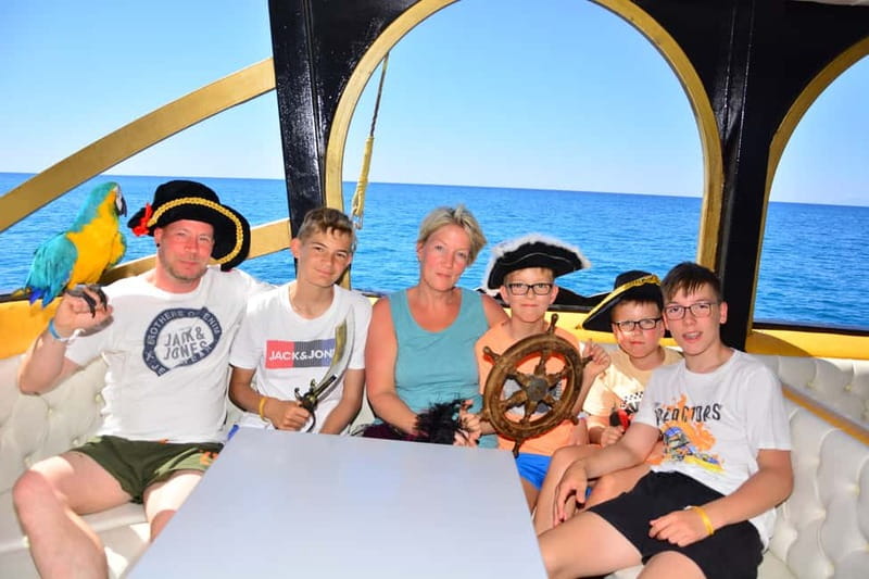 Alanya: Party Pirate Boat Trip w/Meal, Drinks, Pickup Option - Practical Tips to Make the Day Smoother