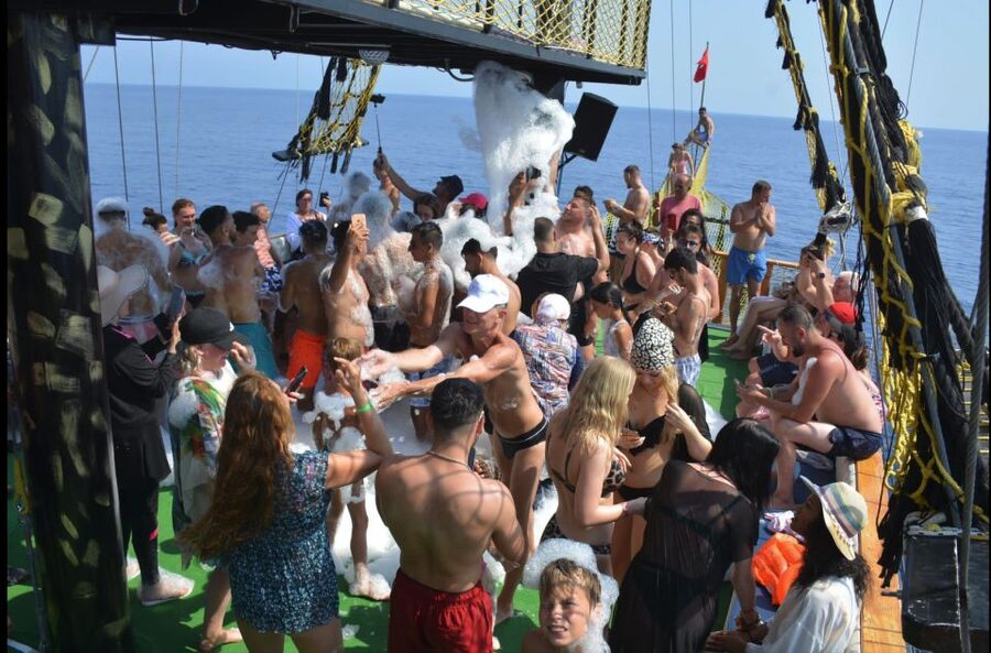 Alanya: Pirate Boat Tour w/ BBQ & Foam Party - Key Highlights You’ll Feel Immediately