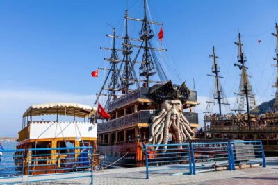 Pirate Boat with Transfer, Lunch & Unlimited Drinks