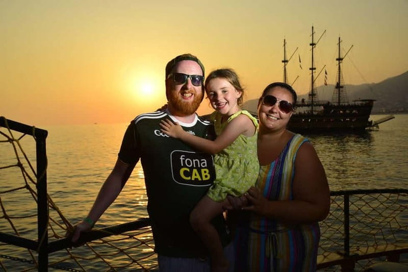 Alanya Pirate Sunset Cruise w/ Foam Party & Optional Drinks - Swimming Breaks That Feel Like Separate Parts of the Night