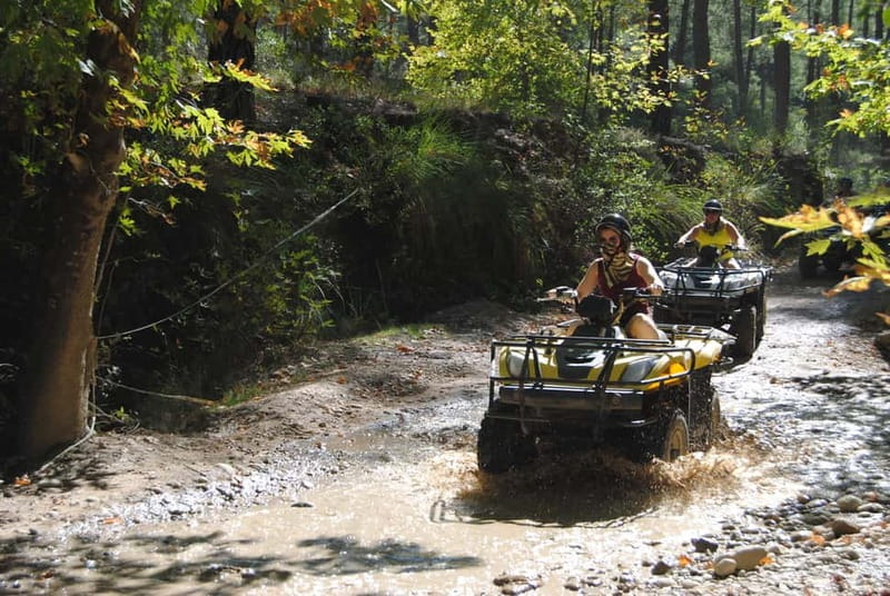 Alanya: Quad Safari Adventure with Hotel Transfers - Riding the dirt tracks and sand dunes: what it feels like