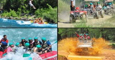 Rafting, Zipline, Quad, Buggy, Jeep Tour with Lunch