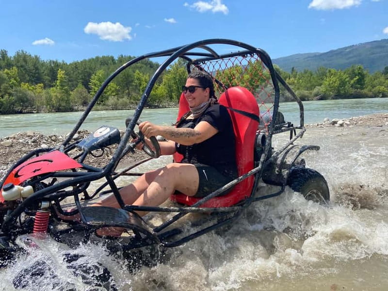 Alanya/Side/Antalya: Canyon Rafting, Buggy & Zipline Tour - Rafting the Cool, Rapid-Filled Run in Köprülü Canyon