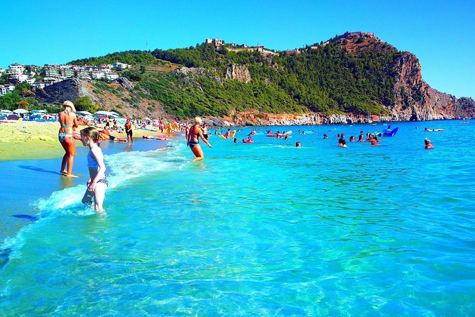 Alanya Sightseeing Tour from Side with Boat Trip and Lunch - Kleopatra Beach and Alanya Gardens: the break between big sights