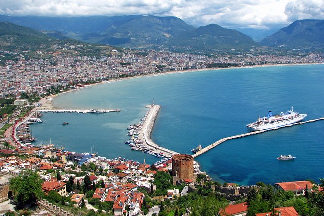 Alanya Sightseeing Tour from Side with Boat Trip and Lunch - Red Tower and the shipyard area: quick stops with strong photo value