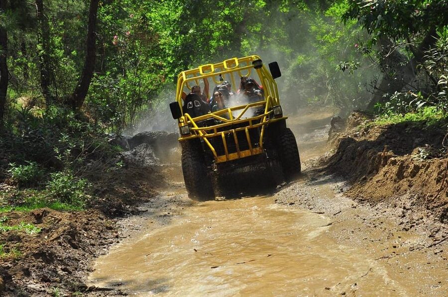 Alanya: Super Combo Quad, Buggy, Rafting & Zipline w/Lunch - White-Water Rafting for About Two Hours