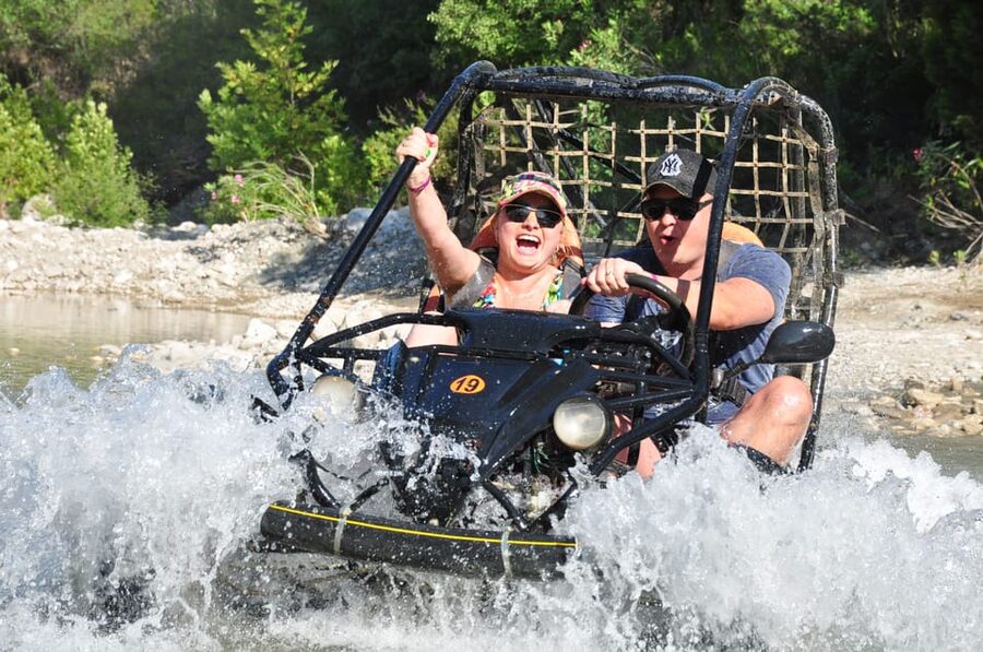 Alanya: Super Combo Quad, Buggy, Rafting & Zipline w/Lunch - Price and Value at About $24 per Person