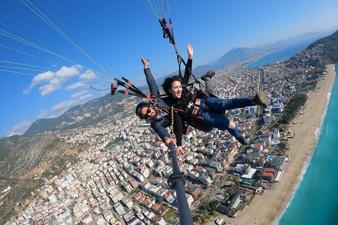 Alanya Tandem Paragliding Everyday w/ Free Hotel Transfer - Tandem paragliding in Alanya: why Cleopatra Bay is the main event
