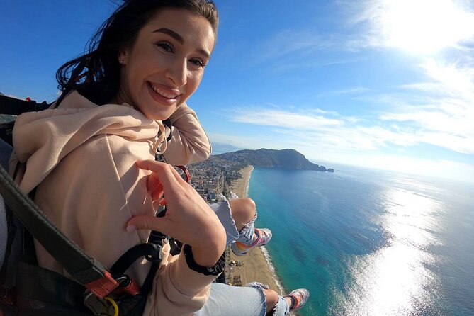 Alanya Tandem Paragliding Everyday w/ Free Hotel Transfer - Kleopatra Plajı and the view: what you should look for up in the air