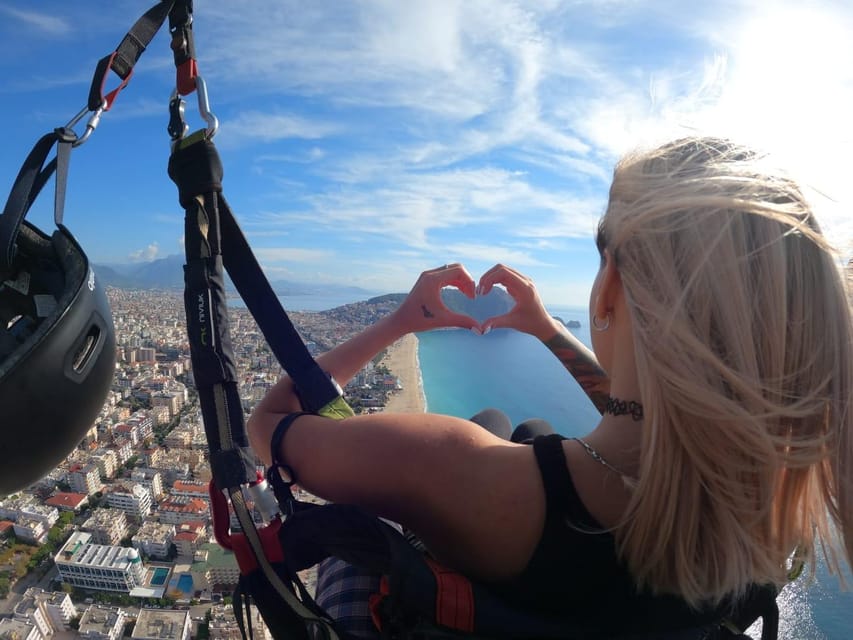 Alanya: Tandem Paragliding Flight to Cleopatra Beach - Key things to know before you go