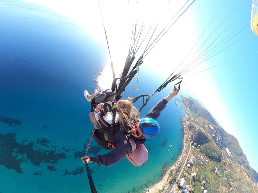 Alanya: Tandem Paragliding Flight to Cleopatra Beach - Views over the coast, mountains, and city layout you can actually recognize
