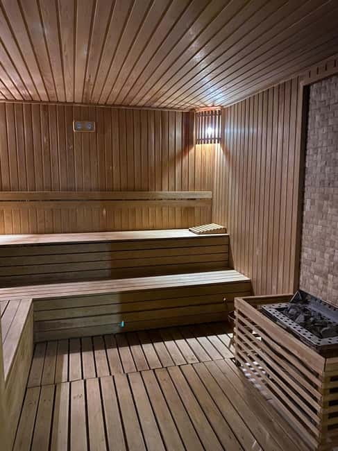 Alanya: Turkish Bath Experience with Massage and Wine Option - Resting room, fruits, and the wine option (Gold and Premium)