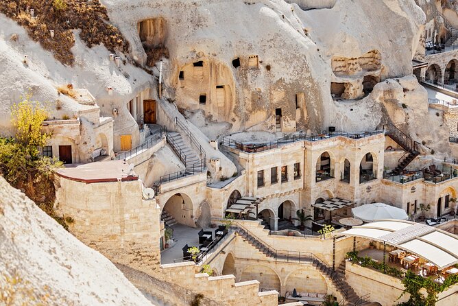 All-in-One Cappadocia Tour: Combined Red and Green Tour - Uchisar Fortress, pigeon valley cliffs, and the payoff viewpoints