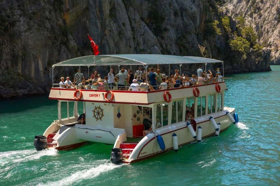 Antalya/Alanya: Green Canyon With Boat&Lunch - The Boat Cruise Moment: About 2.5 Hours to 3 Hours on the Water