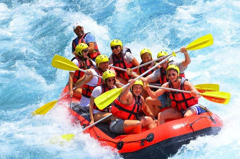 Antalya/Alanya: Rafting With Additional Extreme Options - Getting to the canyon: coaches, canyon timing, and why breaks matter