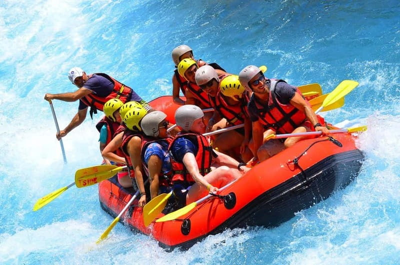 Antalya/Alanya: Rafting With Additional Extreme Options - The 50-minute river break: swimming, lunch, and what to do with your phone