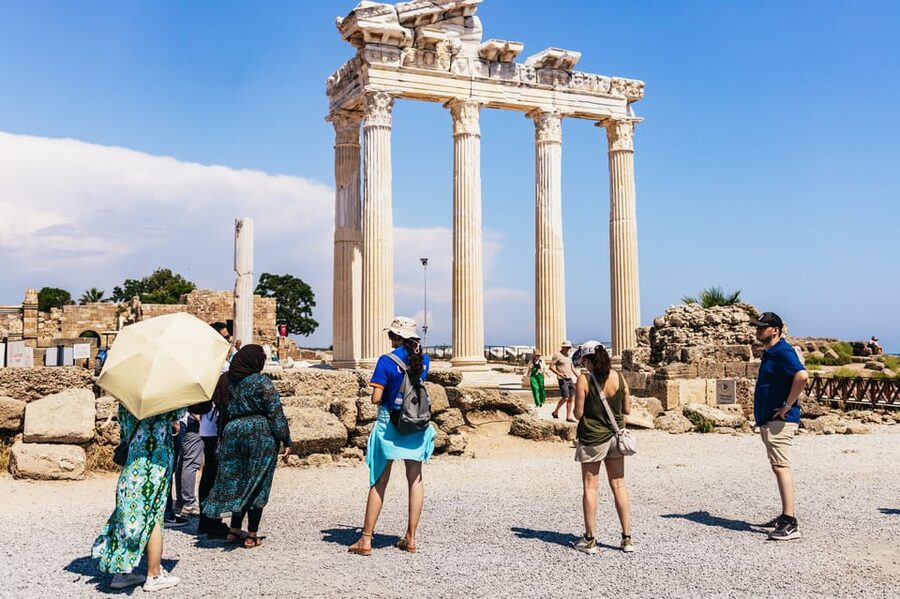Antalya: Ancient Perge, Aspendos Theater & City of Side Tour - Entry fees and what your ticket option changes