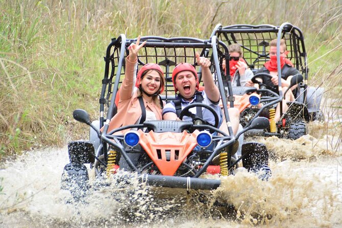 Antalya / Belek : Combo Rafting Quad & Jeep & Zipline ( 4 in 1 ) - Zipline over the river: brief but worth the snap of adrenaline
