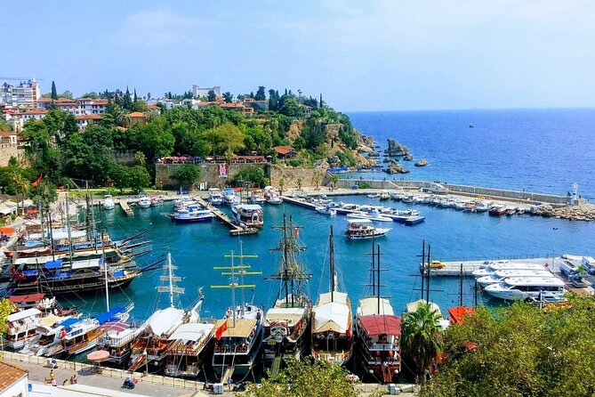 Antalya /Belek : Guided City Tour w/Cable Car & Waterfalls & Boat - Kaleiçi Marina boat trip: relaxed cruising, with a note on sound and cancellation