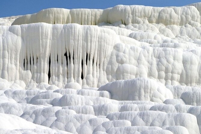 Antalya / Belek : Guided Pamukkale Day Trip & Hierapolis w/ Lunch - Pamukkale thermal pools: how to use your 3 hours best