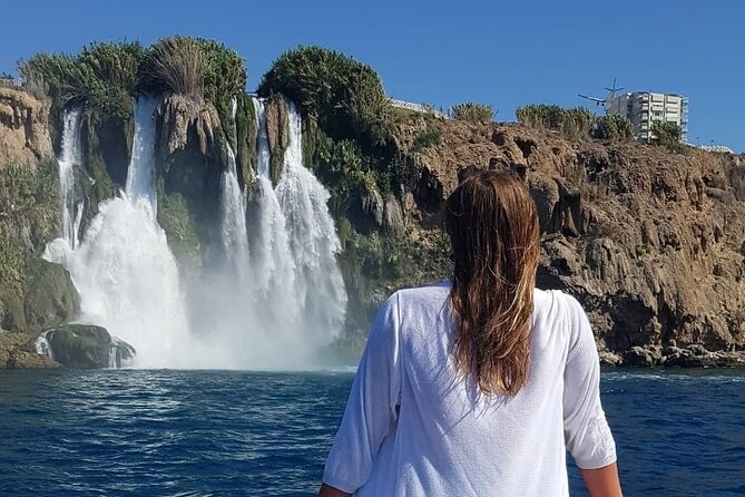 Antalya / Belek / Lara : Waterfall Boat Trip w/ Lunch and Drinks - Swim Breaks by the Water: Photos, Spray, and Cave Time
