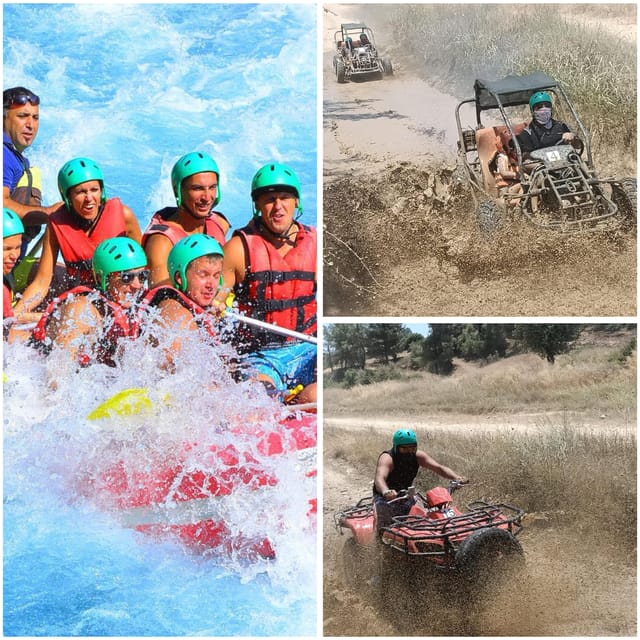 Antalya: Buggy or Quad and Rafting Tour with Lunch - Rafting Köprüçay River in Köprülü Canyon, safety first, fun close behind