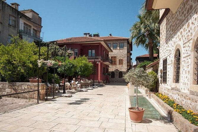 Antalya City Tour Duden Waterfalls, Old City & Boat Ride - Upper Düden Falls caves, mills, and underground streams